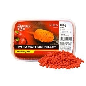   Benzár Mix Rapid Method Pellet 3,5mm Jahoda-Krill Box peliet 600gr