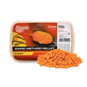   Benzár Mix Rapid Method Pellet 3,5mm Maslová kyselina Box peliet 600gr