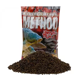   BENZÁR MIX COMMERCIAL KRMIVO BLACK HALIBUT ČIERNA 800gr - S rybou múčkou