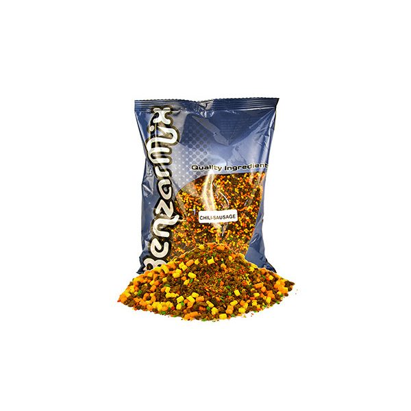 Benzár Mix Crushed PVA Bag Mix Čili-Klobása Krmivo 800gr