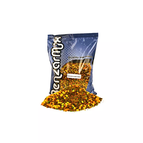 Benzár Mix Crushed PVA Bag Mix Mango-Maslová kyselina Krmivo 800gr