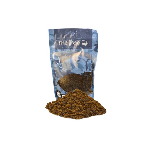 The One Pellet Crumble Mix Údená Ryba Kŕmne Pelety 800gr