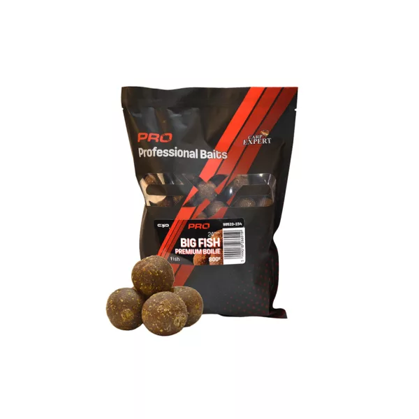 Carp Expert Pro Big Fish Premium Boilie Fish 20mm Etető Bojli 800gr