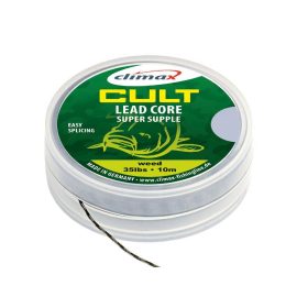 Climax Cult Carp Leadcore 10m 25lb Weed Fonott Előkezsinór
