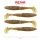 Reiva Zander Power Shad 10cm 7,05g 4ks/bal (Hnedá Trblietka) Plastová nástraha