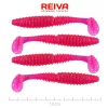 Reiva Zander Power Shad 10cm 7,05g 4ks/bal (Ružová Trblietka) Plastová nástraha