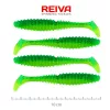 Reiva Zander Power Shad 10cm 7,05g 4ks/bal (Zelená Trblietka) Plastová nástraha