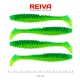 Reiva Zander Power Shad 10cm 7,05g 4ks/bal (Zelená Trblietka) Plastová nástraha