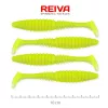 Reiva Zander Power Shad 10cm 7,05g 4ks/bal (Fluo Zelená) Plastová nástraha