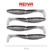 Reiva Zander Power Shad 10cm 7,05g 4ks/bal (Strieborná Trblietka) Plastová nástraha