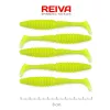 Reiva Zander Power Shad 8cm 3,18g 5ks/bal (Fluo Zelená) Plastová nástraha