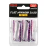 Reiva Flat Minnow Shad Purple Pearl 5cm 1,3gr Plasztik Csali 5db