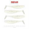 Reiva Flat Minnow Shad 10cm Pearl Dot Plastová Návnada 4ks