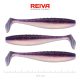 Reiva Flat Minnow Shad 12,5cm Purple Pearl Plastová Nástraha 3ks
