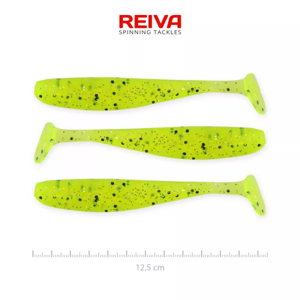 Reiva Flash Shad 12,5cm 3ks/bal Plastová nástraha