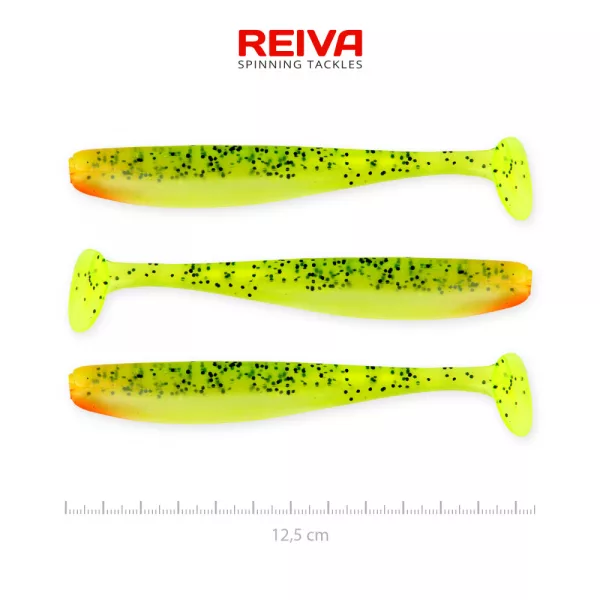 Reiva Flash Shad 12,5cm 3ks/bal Plastová nástraha