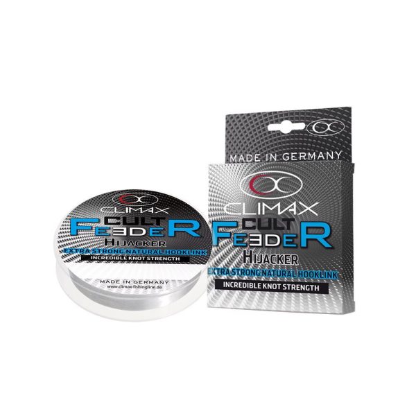 Climax Cult Feeder Hijacker Natural Hooklink 25m 0,20mm Monofil Előkezsinór