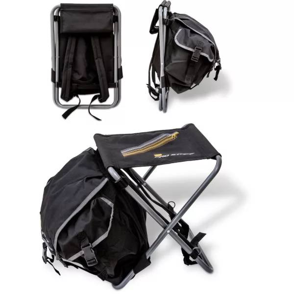 Zebco Pro Staff BP Stolička V: 34cm Š: 33cm H: 41cm - Stolička
