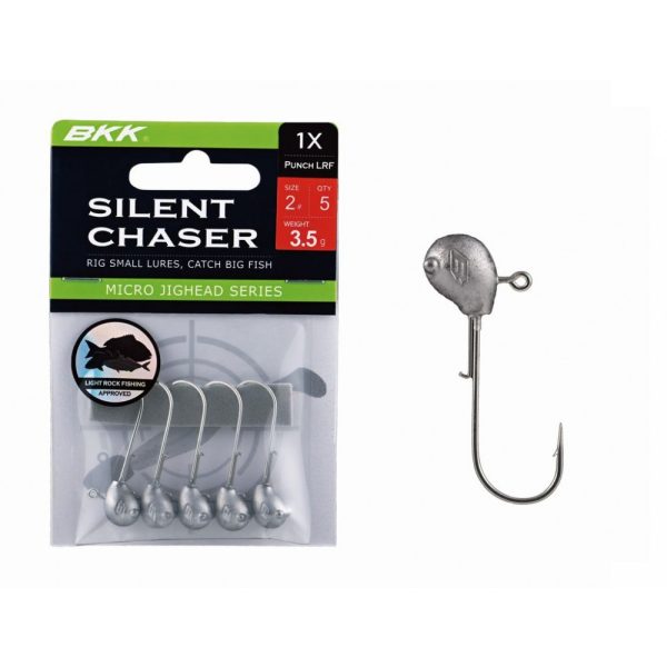 BKK Silent Chaser Microjig - Punch LRF 4#, 1.8g, 5ks/balenie Jig hlavička