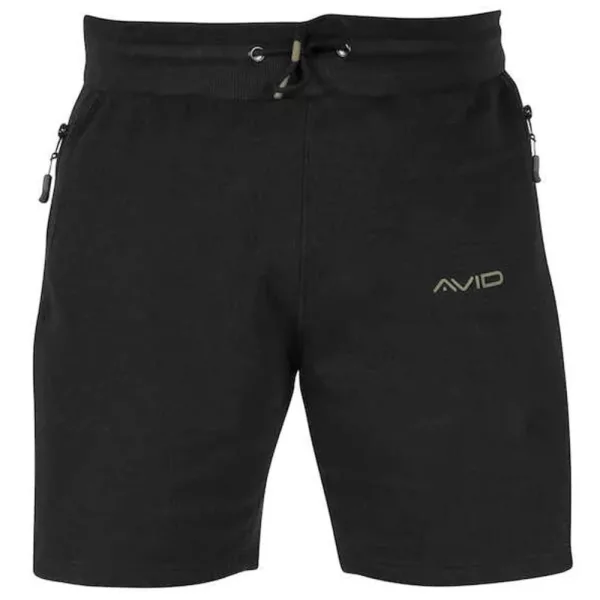 Avid Distortion Black Jogger Shorts Krátke nohavice S