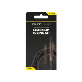 Avid Outline Lead Clip Tungsten Tubing Kit 2ks