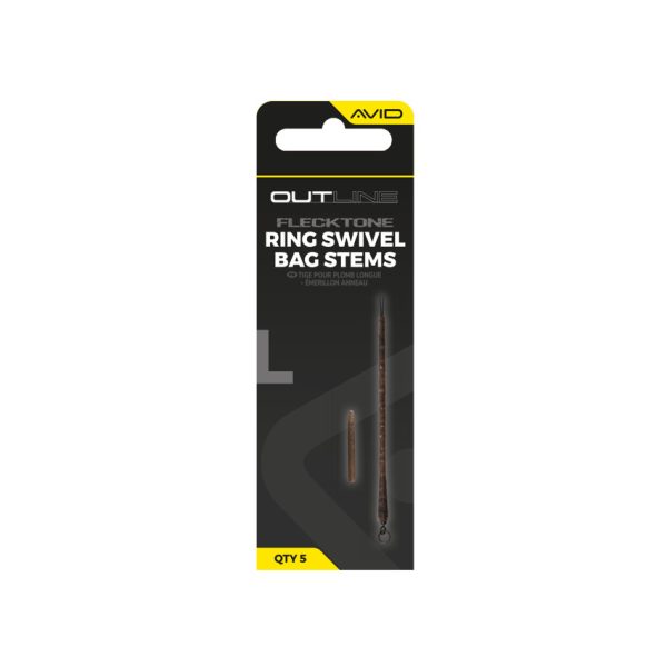 Avid Bag Stems - Ring Swivel Long Držiaky na olovo 5ks