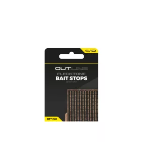   Avid Outline Flecktone Bait Stops Zarážky na nástrahy 240ks