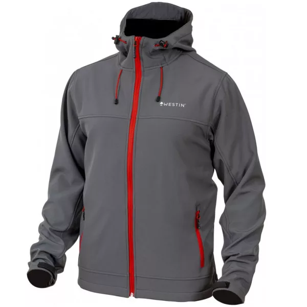 Westin W4 Softshell Jkt. Steel Grey Bunda S