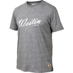 WESTIN Old School T-Shirt M Grey Melange Tričko