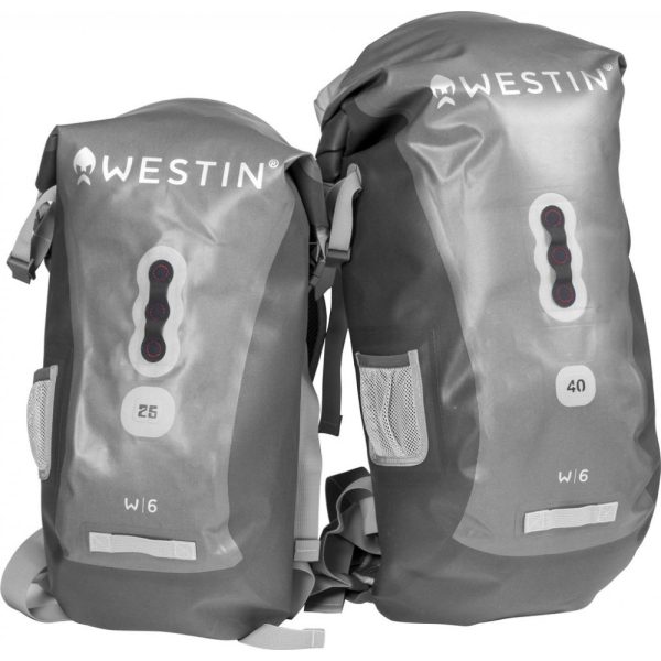 WESTIN W6 Roll-Top Backpack Strieborná/Sivá 40L Batoh
