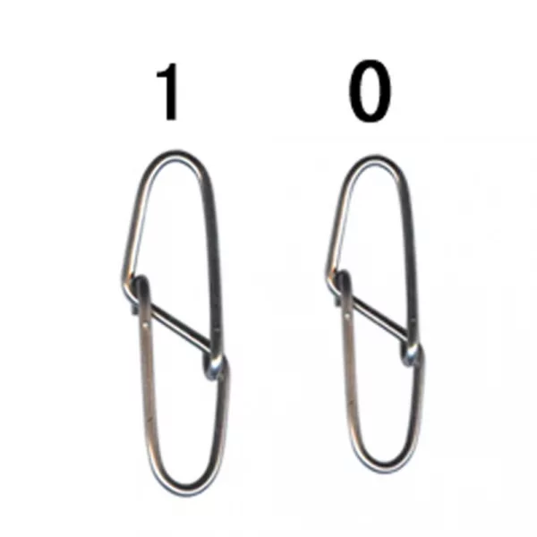 Sakura - DIAMOND SNAP NICKEL 14KG - # 1 X 10 - Otočná karabínka