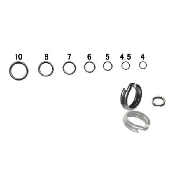 Sakura Split Ring 8 Kg - # 5 X 10 upevňovací krúžok