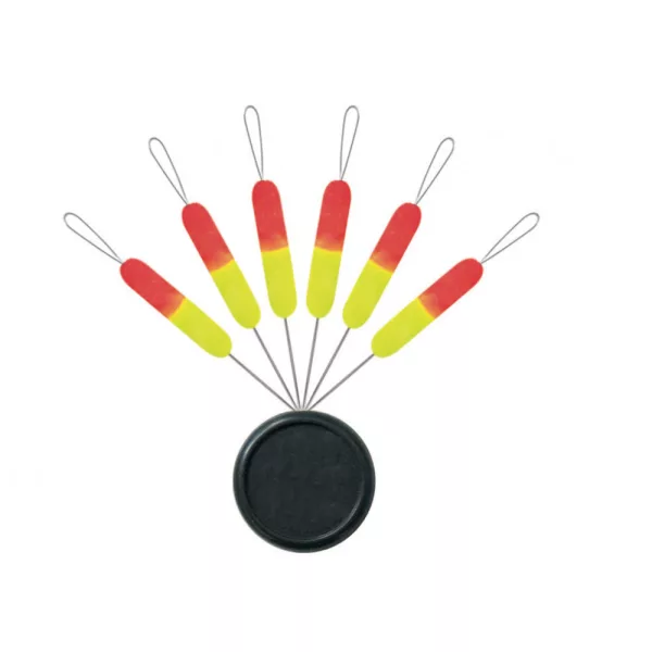 SERT - XT- BLISTER FLOAT STICK N°1 X 6 (FLUO ORANGE/YEL.) - Zarážka