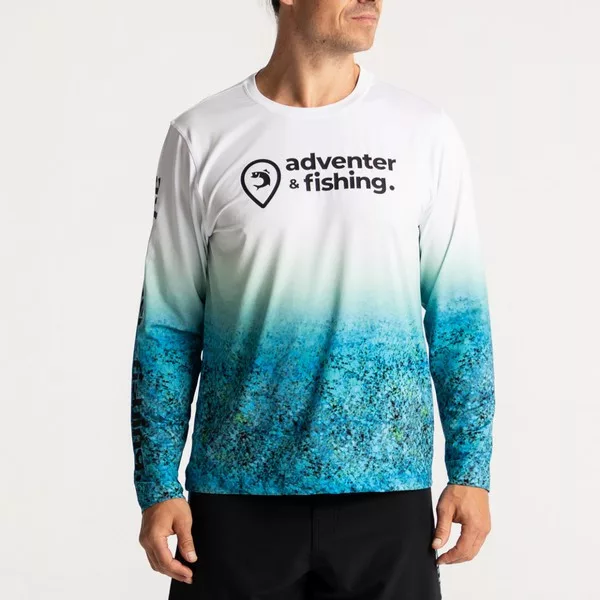 Adventer Fishing Bluefin Trevally Tričko s dlhým rukávom UV L