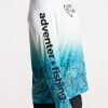 Adventer Fishing Tričko s kapucňou odolné voči UV žiareniu Bluefin Trevally XL