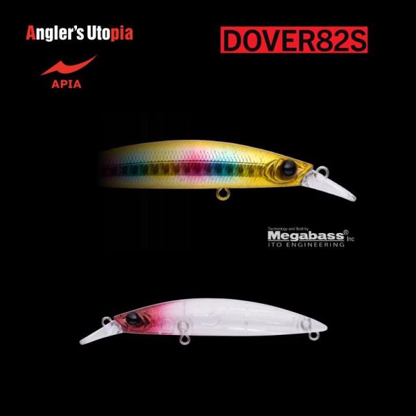 Apia Dover 82S 82mm 10gr 02 Red Head Ghost Wobbler