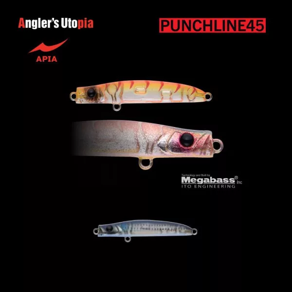 Apia Punch Line 45 3gr 45mm 04 Clear Bora Wobbler