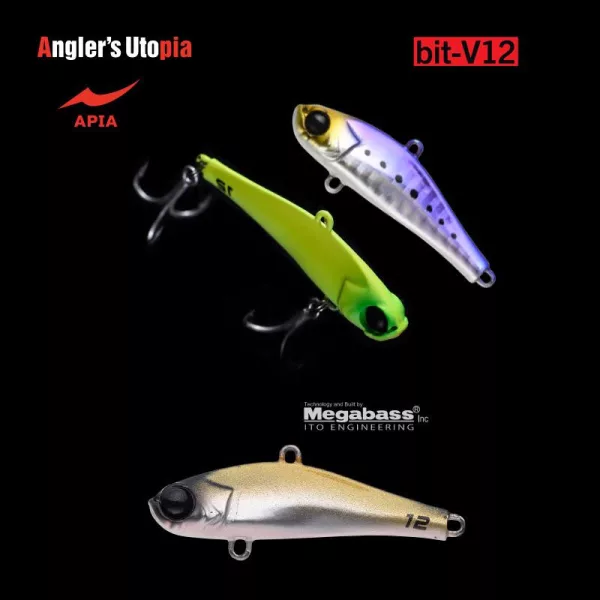 Apia Bit-V12 48mm 12gr 04 Haku Wobbler