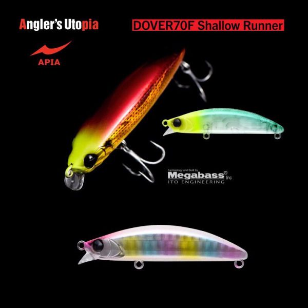 Apia Dover 70F Shallow Runner 70mm 8,5gr 04 Cotton Candy Wobbler