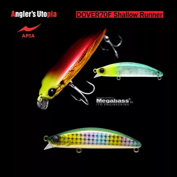 Apia Dover 70F Shallow Runner 70mm 8,5gr 09 Matsuo Deluxe Wobbler