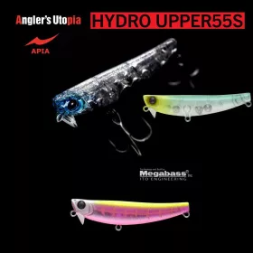   Apia Hydro Upper 55S 55mm 5,5gr 104 Chart Back Pink Born Wobbler