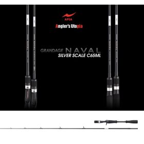   Apia Grandage Naval Silver Scale C65ML Cast 1,96m 7-25gr 2-dielny prívlačový prút