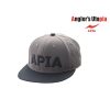 Apia Flat Cap Sivá-Čierna Full Cap