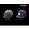 Apia Flat Cap Sivá-Čierna Full Cap