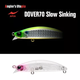   Apia Dover 70 Slow Sinking 70mm 10gr 08 Peach Clear Glitter Vobler