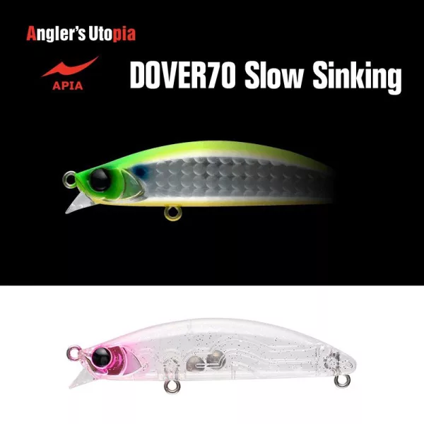 Apia Dover 70 Slow Sinking 70mm 10gr 08 Peach Clear Glitter Vobler