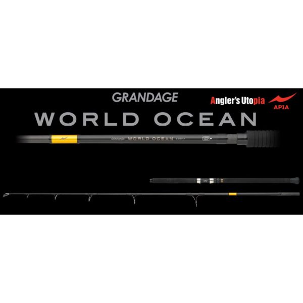 Apia Grandage World Ocean 7812HHH 2,34m Max 220gr 2-dielny Prút na prívlač