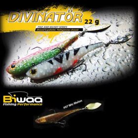   Biwaa Divinator Junior 14cm 22gr 07 Watermelon Red Spinnertail 1db