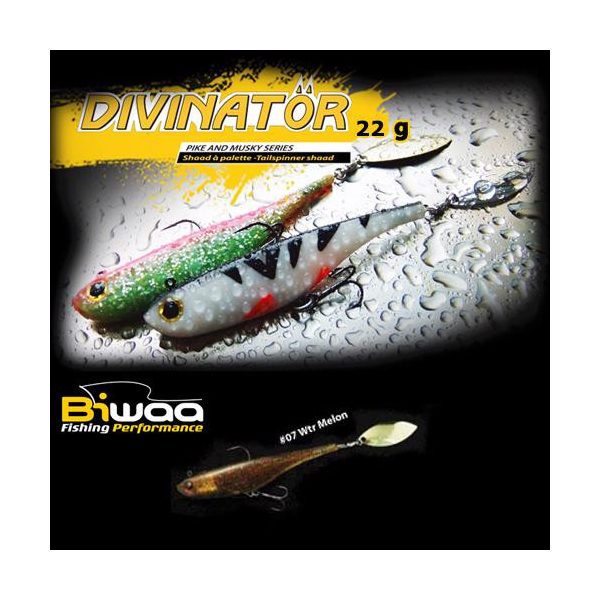 Biwaa Divinator Junior 14cm 22gr 07 Watermelon Red Spinnertail 1db