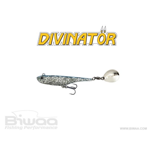 Biwaa Divinator Mini 9,5cm 9gr 01 Blue Chrome Spinnertail 1db